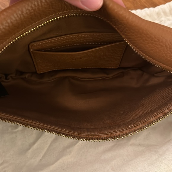 Quince Italian Pebbled Leather Sling Bag - Picture 13 of 13